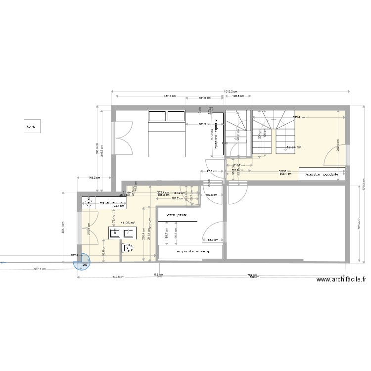  Projet RDC AML Roure  NAD 8. Plan de 0 pièce et 0 m2