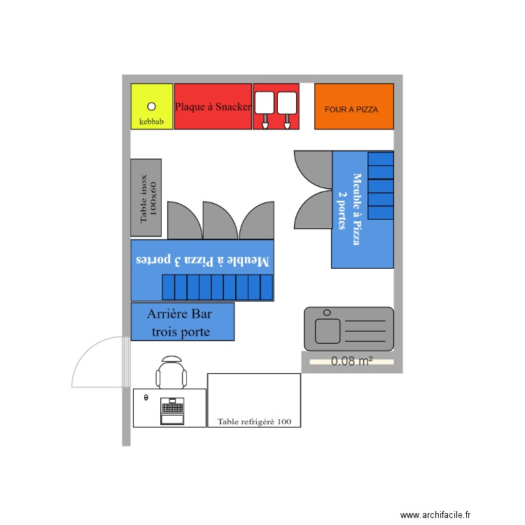 R RENOVATION. Plan de 1 pièce et 0 m2