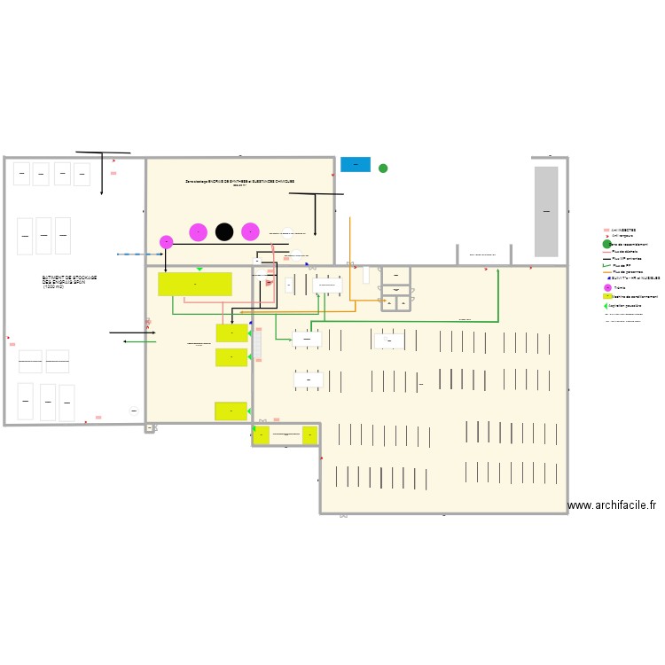 Talvois. Plan de 10 pièces et 1875 m2