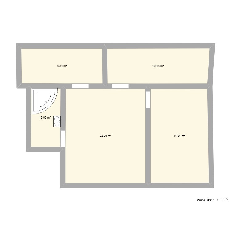 casa milito. Plan de 0 pièce et 0 m2