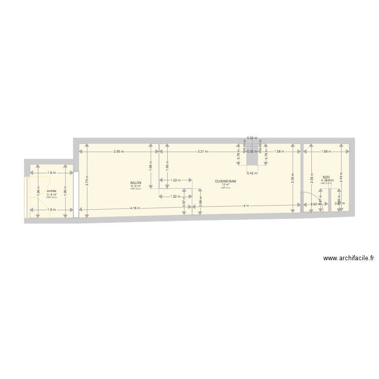 AGEN ESSAI avec plateforme. Plan de 0 pièce et 0 m2