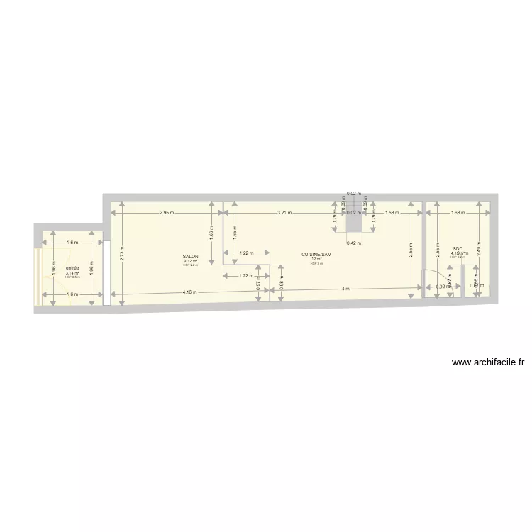 AGEN ESSAI avec plateforme. Plan de AGEN ESSAI avec plateforme. Plan de