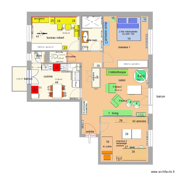 appartement Horbourg10. Plan de 0 pièce et 0 m2