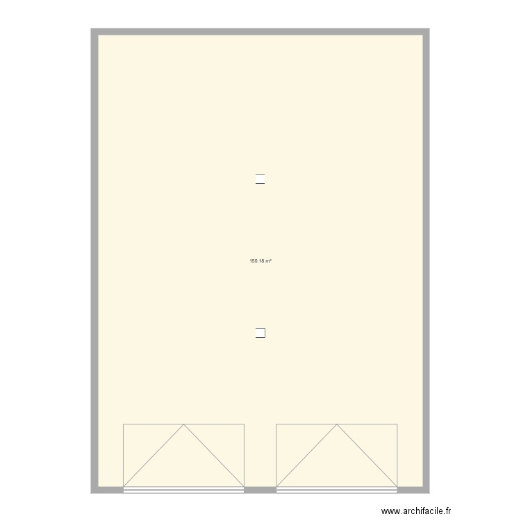 Edl garage Comus . Plan de 0 pièce et 0 m2