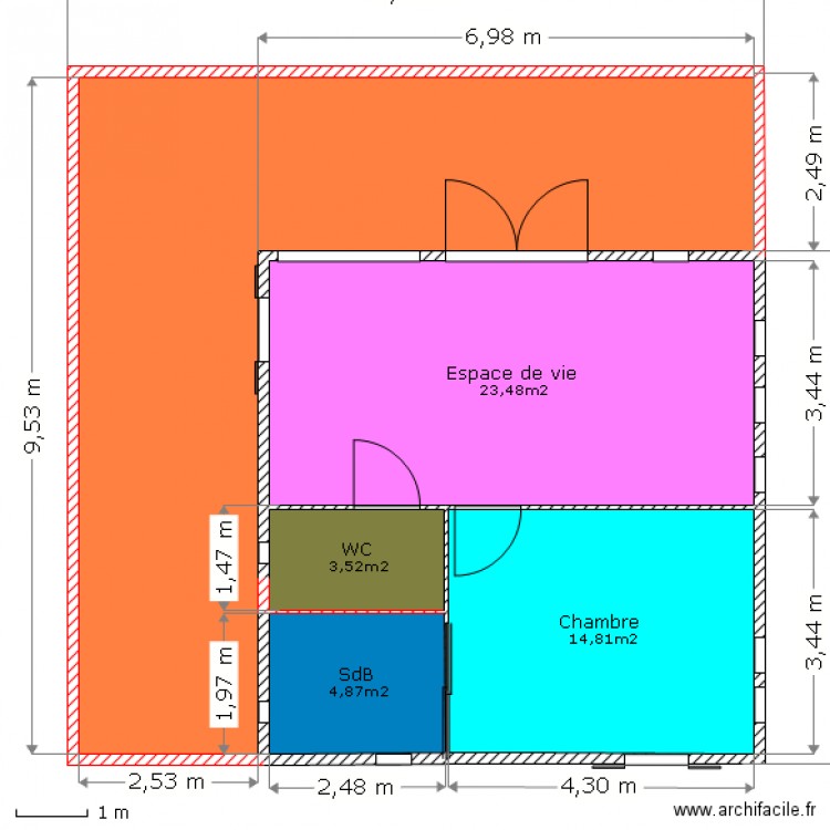 GUYOMARD 49 sansest. Plan de 0 pièce et 0 m2