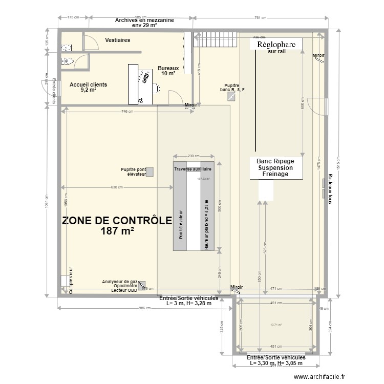 CCT VL SAINS RICHAUMONT. Plan de 4 pièces et 230 m2
