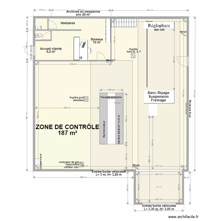 CCT VL SAINS RICHAUMONT. Plan de 