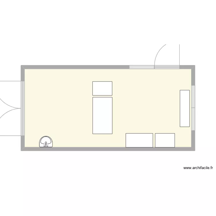 Bohémont maga. Plan de 1 et 25 m² Bohémont maga. Plan de 1 et 25 m²