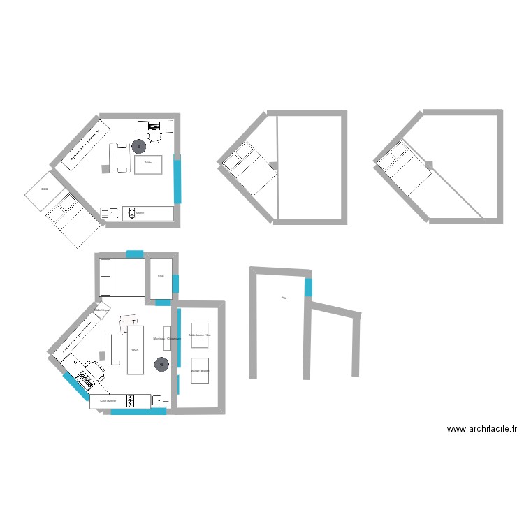 CABANE 2. Plan de 0 pièce et 0 m2