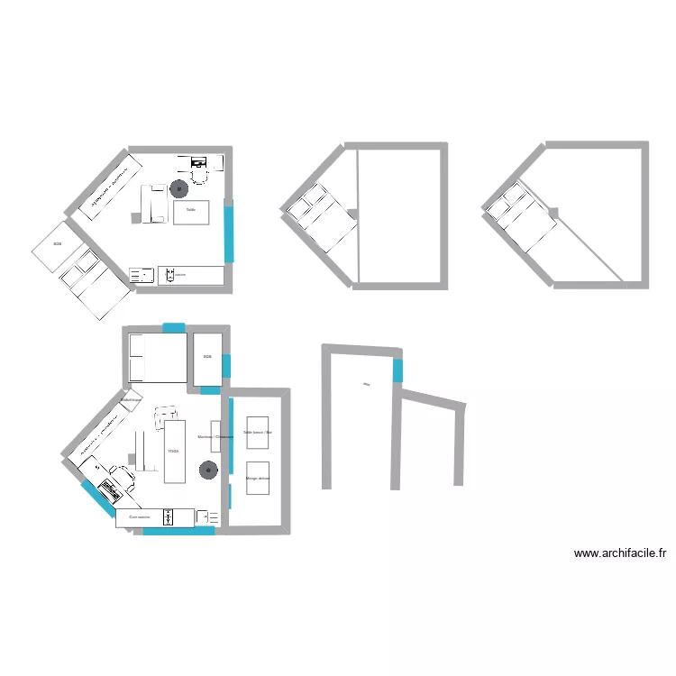 CABANE 2. Plan de CABANE 2. Plan de