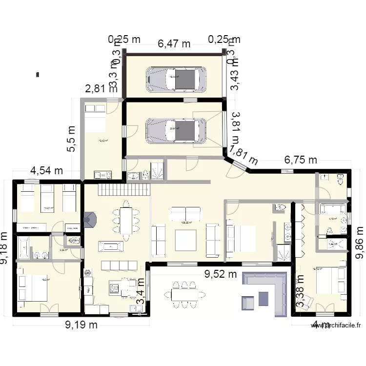 st maxime 2026. Plan de 
