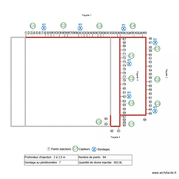 BELLAGARDA. Plan de 4 pièces et 93 m² BELLAGARDA. Plan de 4 pièces et 93 m²
