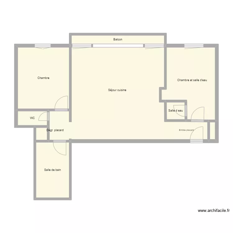 96_Longchamp. Plan de 