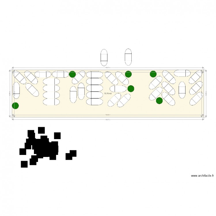 plan de salle fluctuat. Plan de 0 pièce et 0 m2