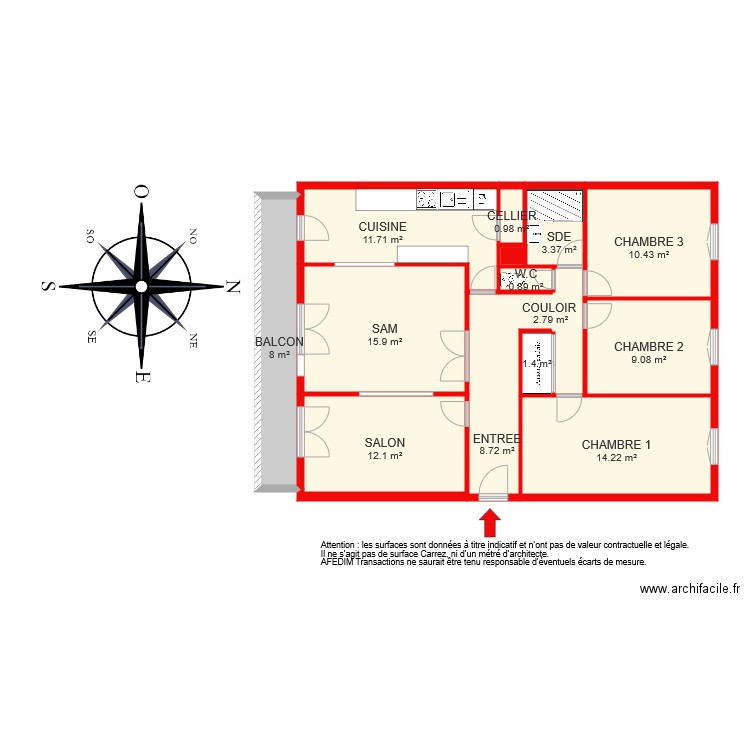 BI 6231 . Plan de 0 pièce et 0 m2