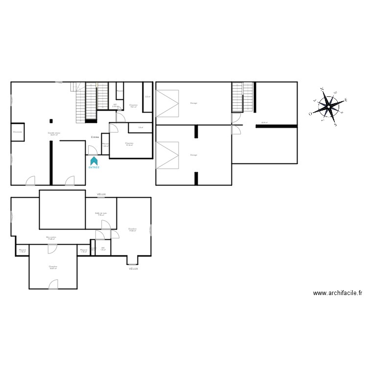 maison grand parent guillaume . Plan de 0 pièce et 0 m2