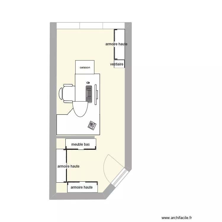Bureau 3318-1 Jessy BAUD NAZEBI. Plan de 