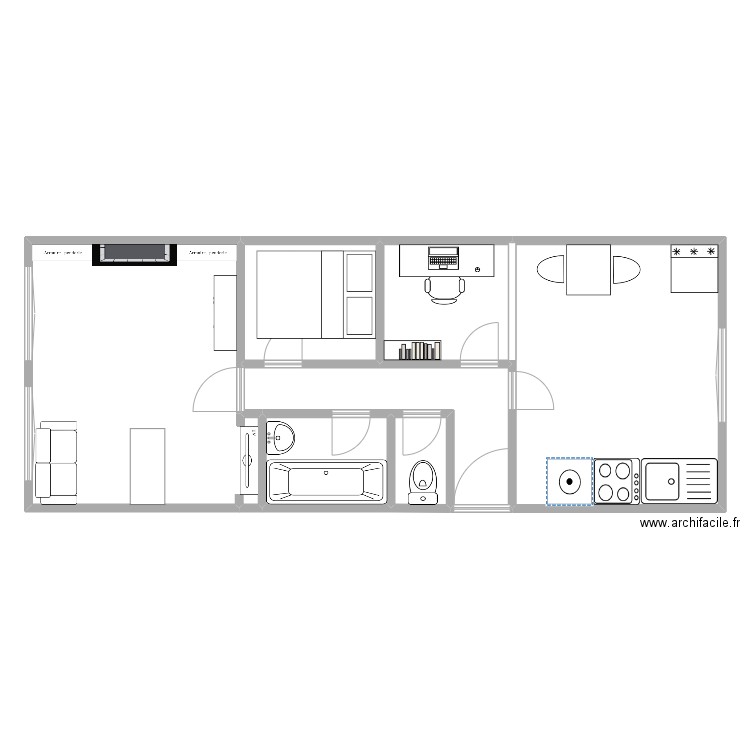 Guillotierezer. Plan de 0 pièce et 0 m2