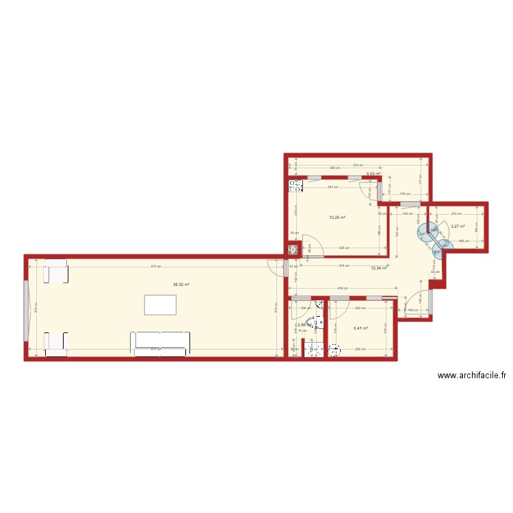 MARION PLAN Etat des lieux 1 sur 50. Plan de 0 pièce et 0 m2