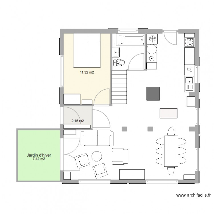 RezModifications1. Plan de 0 pièce et 0 m2