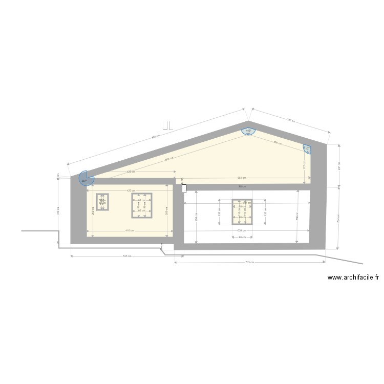 PIGNON OUEST 2. Plan de 0 pièce et 0 m2