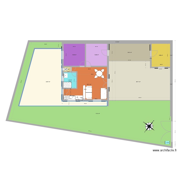 Plan Ile de Ré projet new 3. Plan de 0 pièce et 0 m2