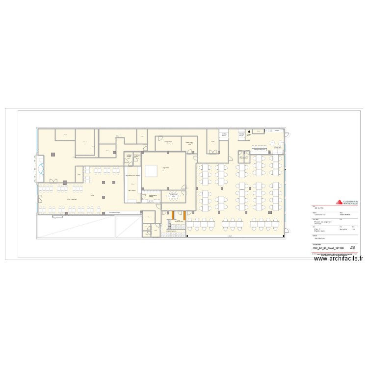 castilho 52 rdc v2. Plan de 0 pièce et 0 m2