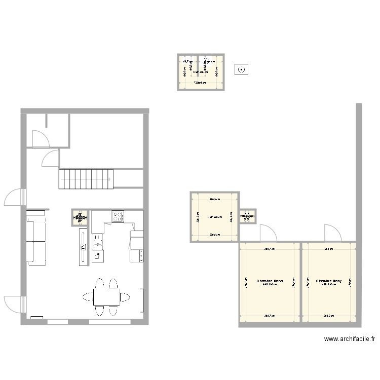 Ma maison 2. Plan de 0 pièce et 0 m2