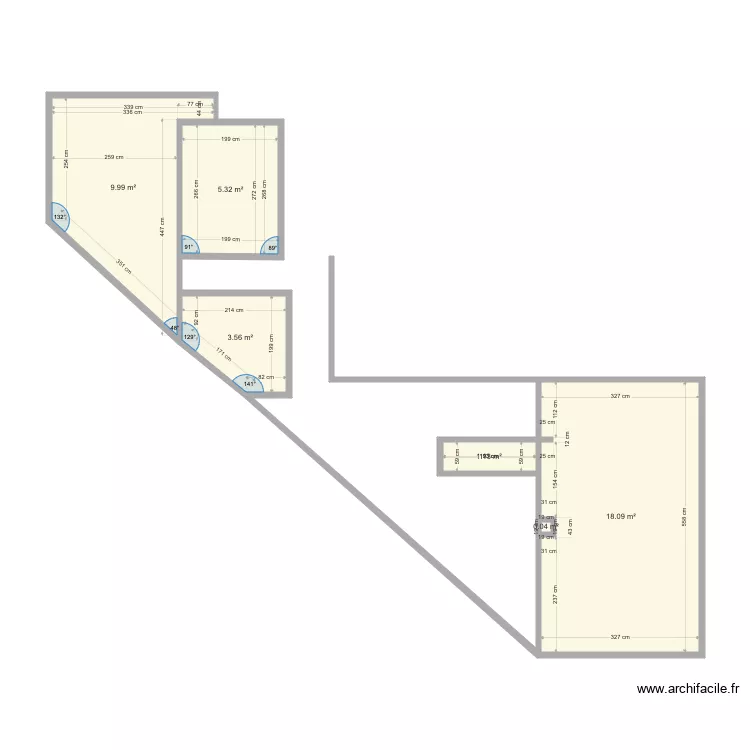 AURON NOUVELLES COTES. Plan de 