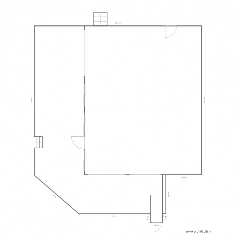 terrasse Grano Annecy. Plan de 0 pièce et 0 m2