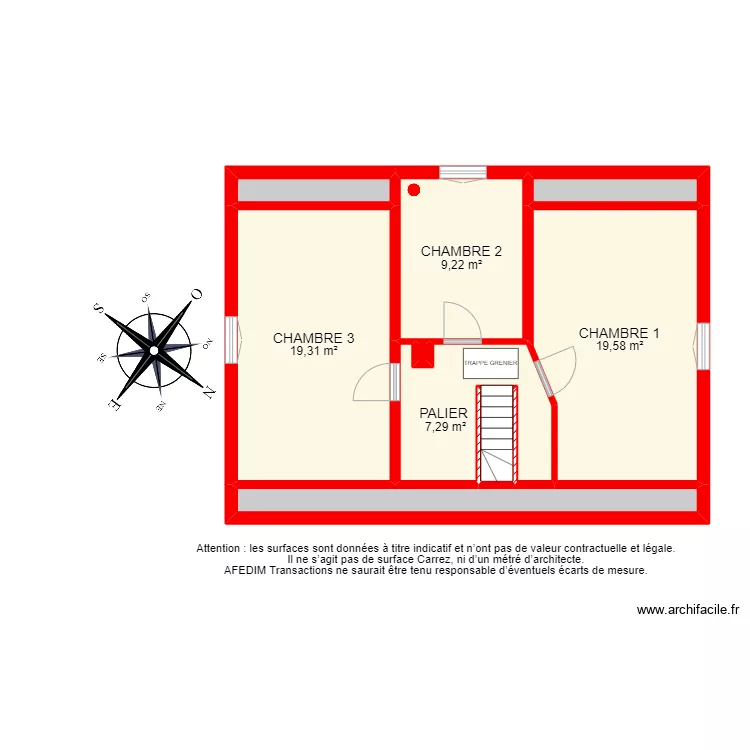 BI11076 - ETAGE 1. Plan de BI11076 - ETAGE 1. Plan de