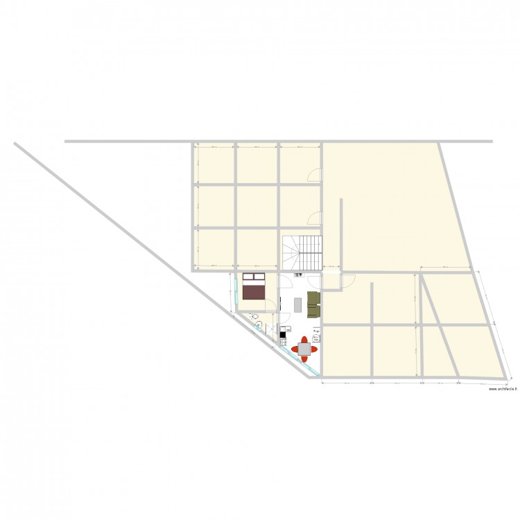 Charles appartments rdc. Plan de 0 pièce et 0 m2