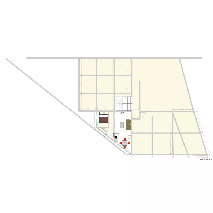 Charles appartments rdc. Plan de 