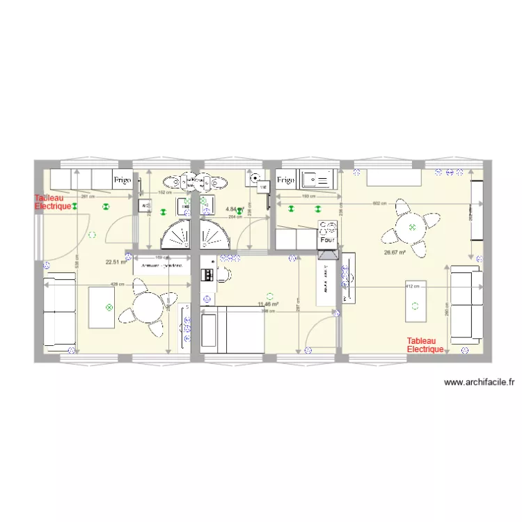 Marnaz Atelier RDC d&eacute;finitif. Plan de 