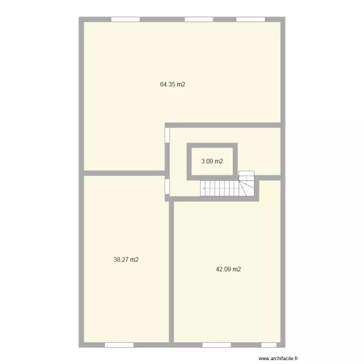 Deuxi&eacute;me Etage Gerard. Plan de 