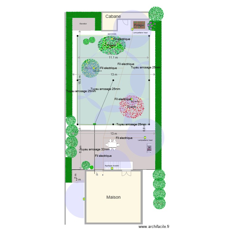 Jardin Viroflay 1. Plan de 0 pièce et 0 m2