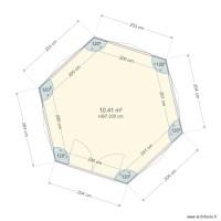 cabane hexagone fini