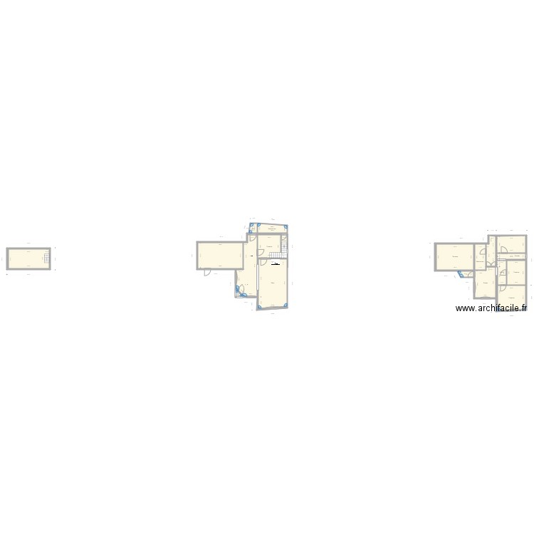 Maison actuelle. Plan de 0 pièce et 0 m2