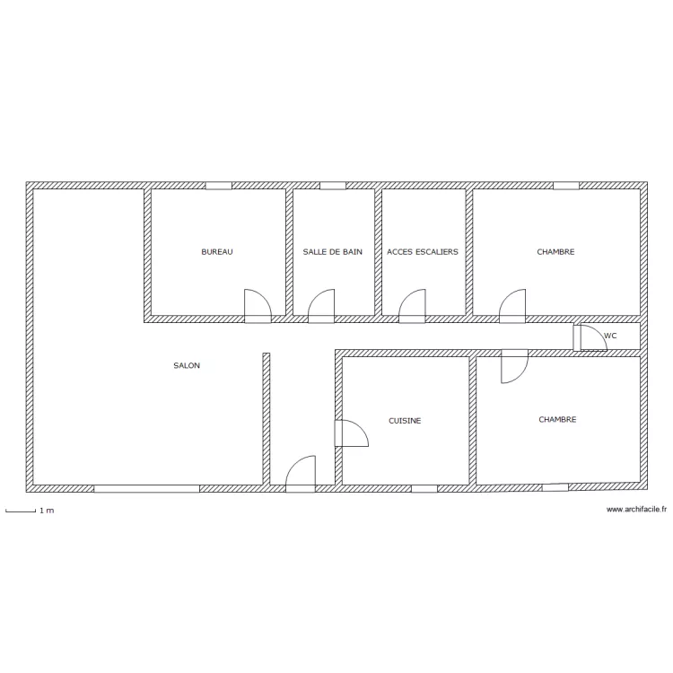STOPPA 1er ETAGE. Plan de STOPPA 1er ETAGE. Plan de