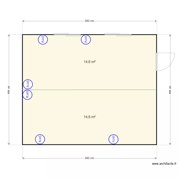 LOCAMUC PERONAS. Plan de 