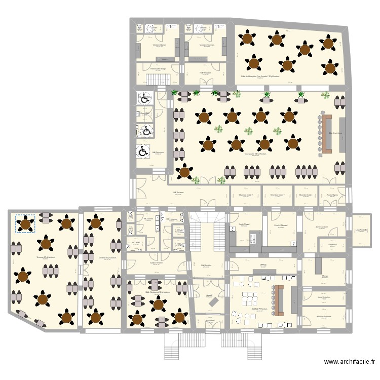 CHANSON CHAVANAY 1. Plan de 86 pièces et 1666 m2
