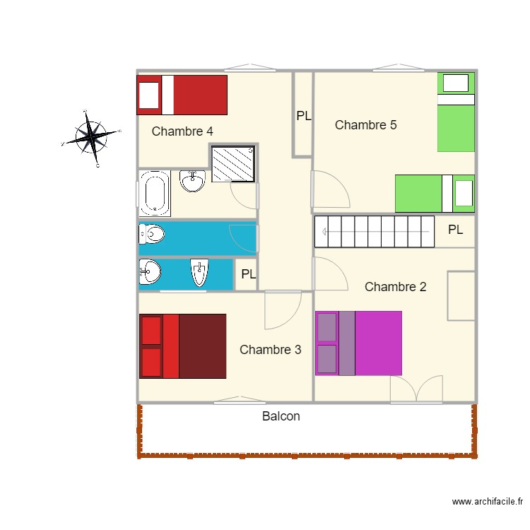 COMBLES. Plan de 0 pièce et 0 m2