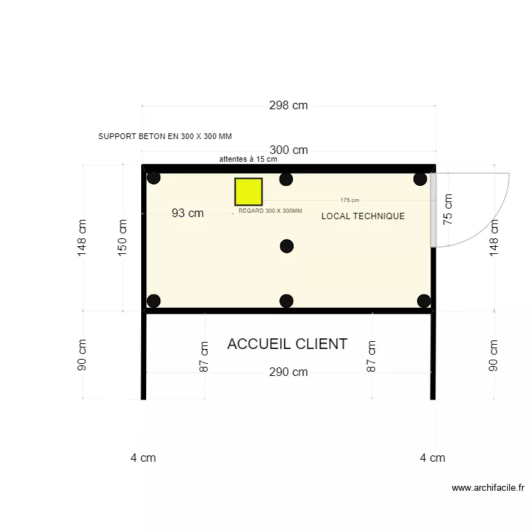 SCHEMA IMPLANTATION KIOSQUE 112022. Plan de 