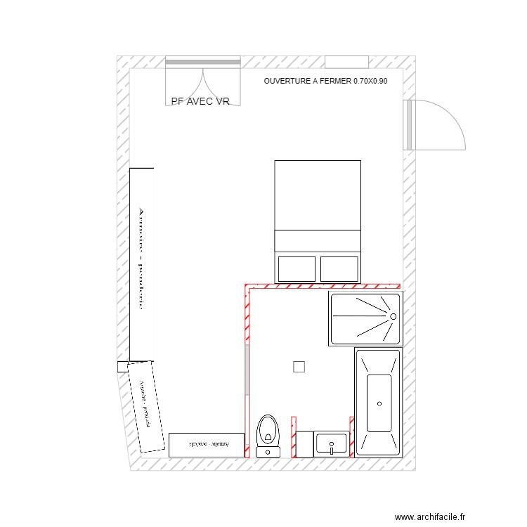 CH NOUS AOUT 20. Plan de 0 pièce et 0 m2