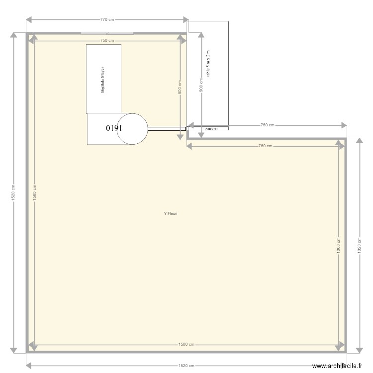 y fleury 4. Plan de 0 pièce et 0 m2