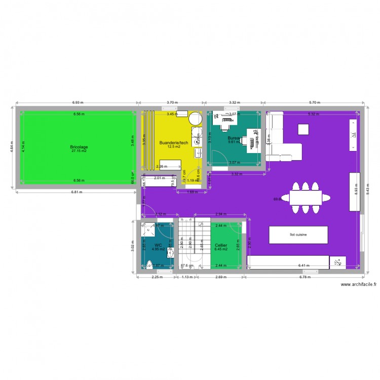 Projet 7. Plan de 0 pièce et 0 m2