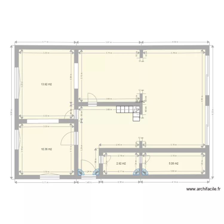Mson L&eacute;tharouilly bas1a. Plan de 