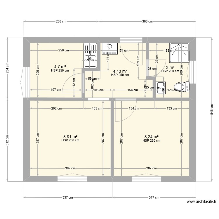 rez suppérieur Prarainson 43. Plan de 0 pièce et 0 m2