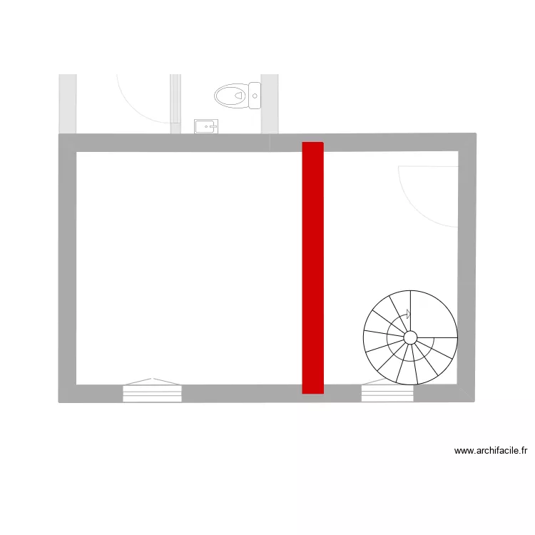 appart 3. Plan de 