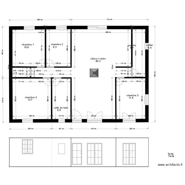 LAETI RDCH 15. Plan de 0 pièce et 0 m2